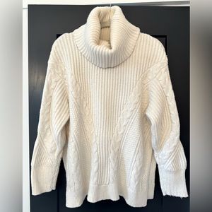 Banana Republic sweater, size S, cream